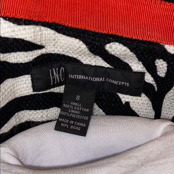 INC Zebra Print Blazer - Picture 3 of 3